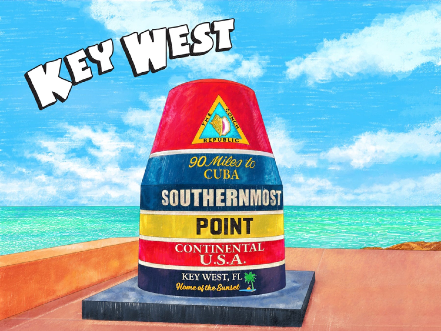 Key West | Color Our Town