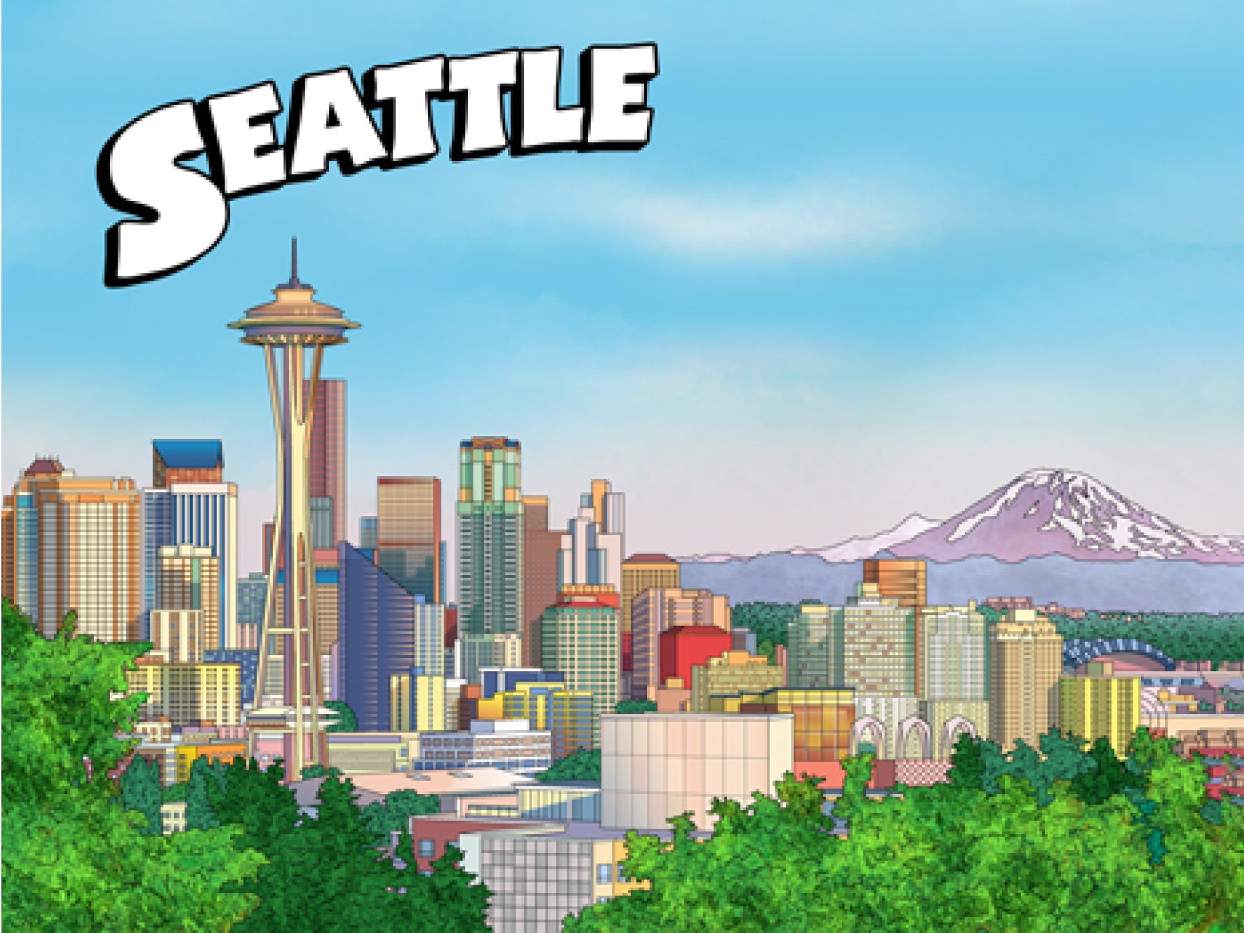 Seattle | Color Our Town