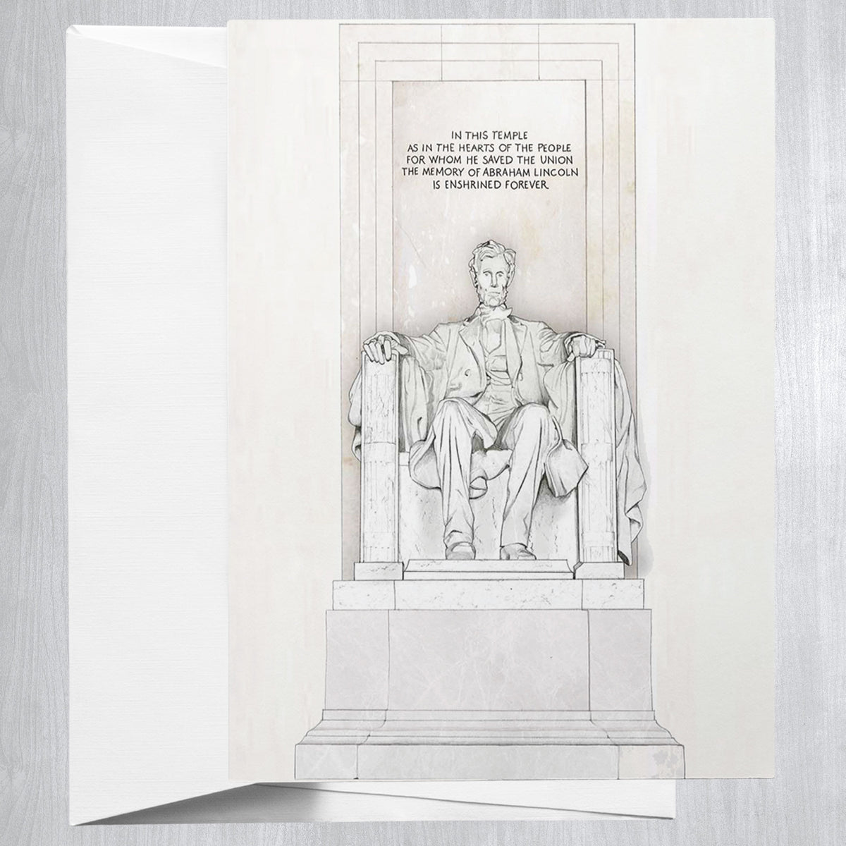 Lincoln Memorial Greeting Card