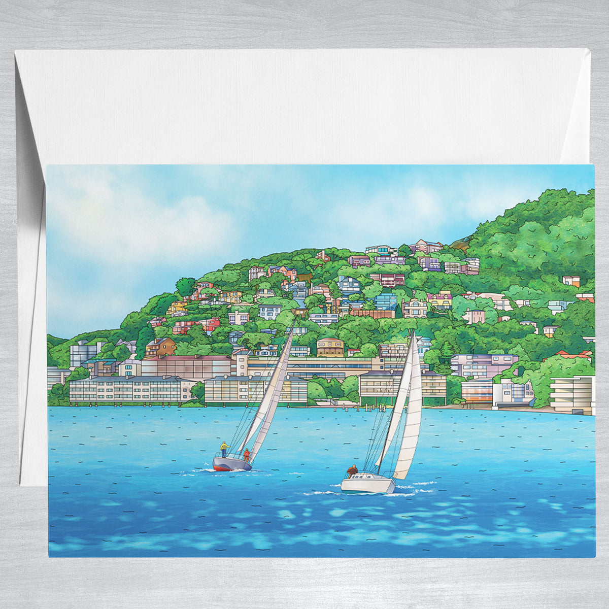 Sausalito Greeting Card