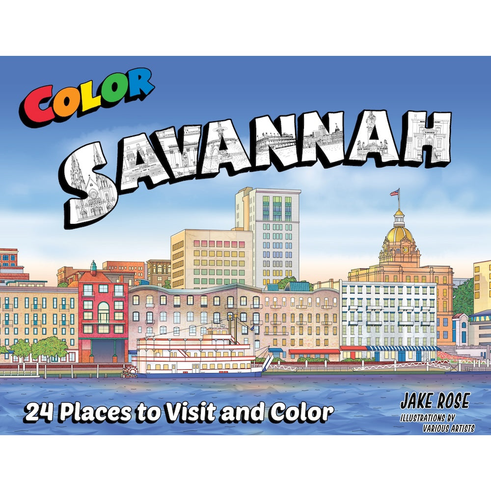Color Savannah coloring book