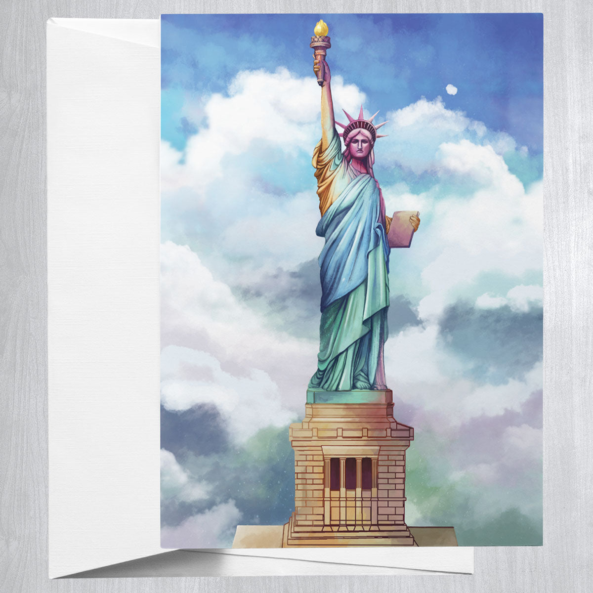 Statue of Liberty Greeting Card