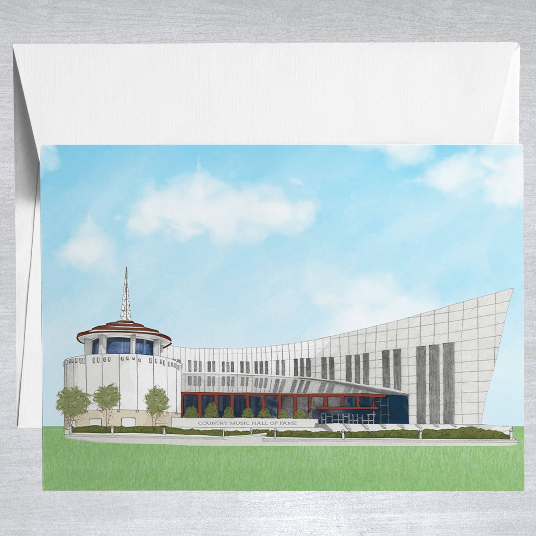 Country Music Hall of Fame  Greeting Card