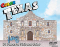Color Texas coloring book