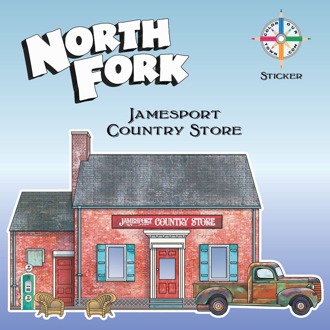 Jamesport Country Store  Sticker
