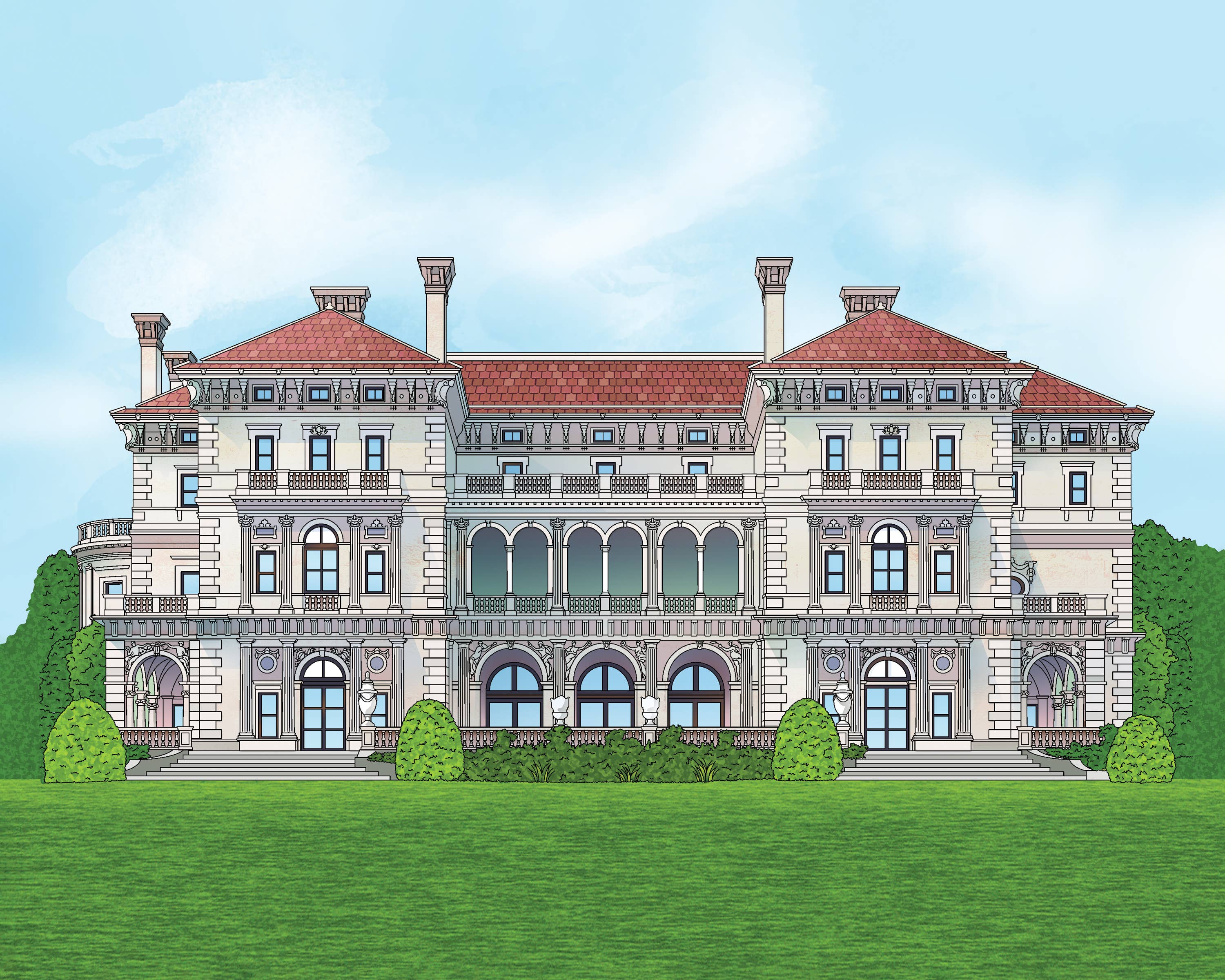 The Breakers  Art Print