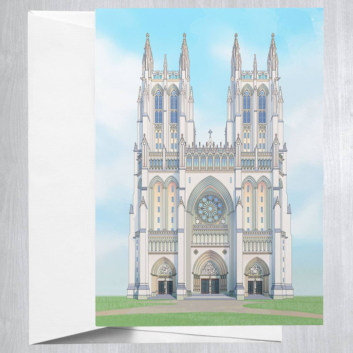 National Cathedral  Greeting Card