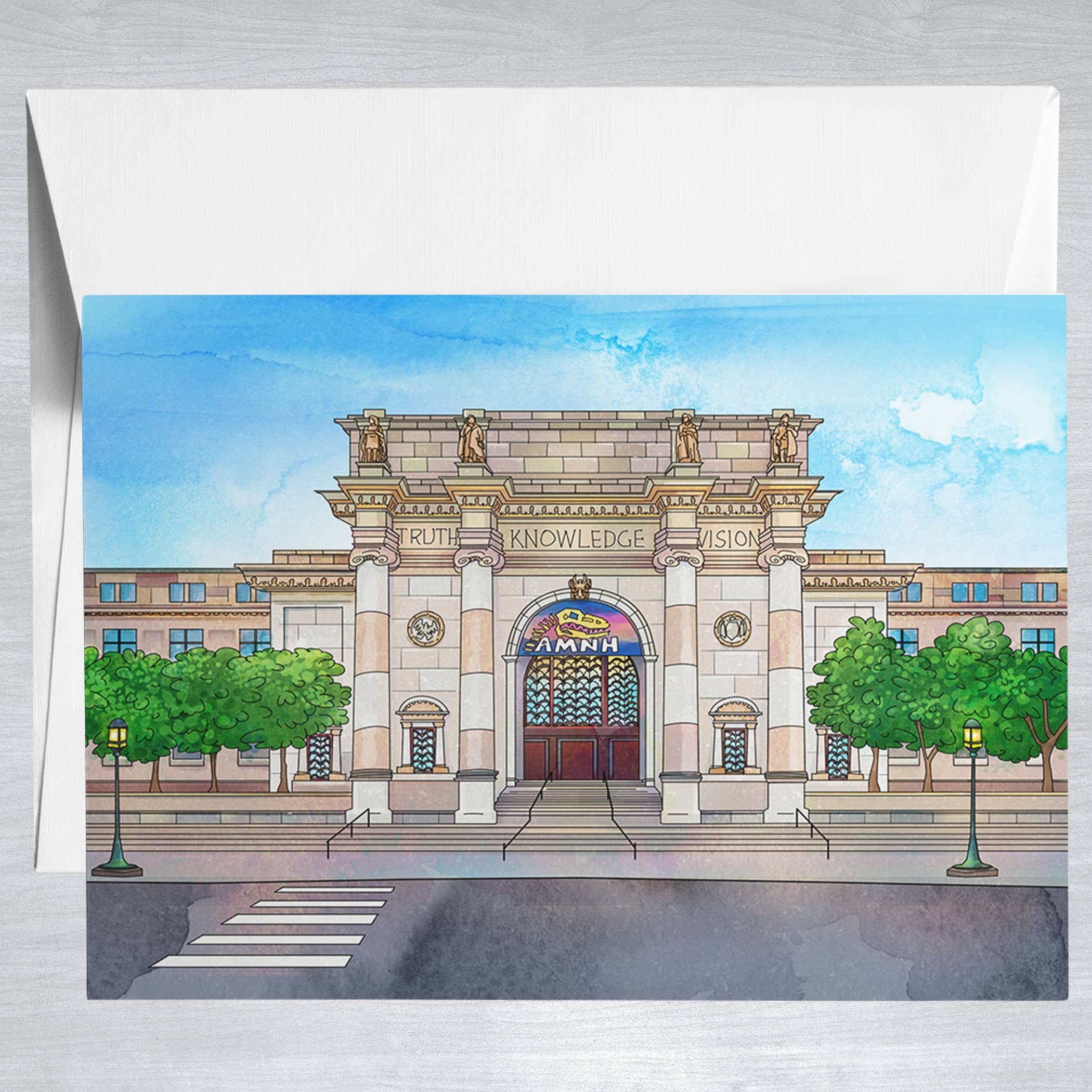 American Museum of Natural History  Greeting Card
