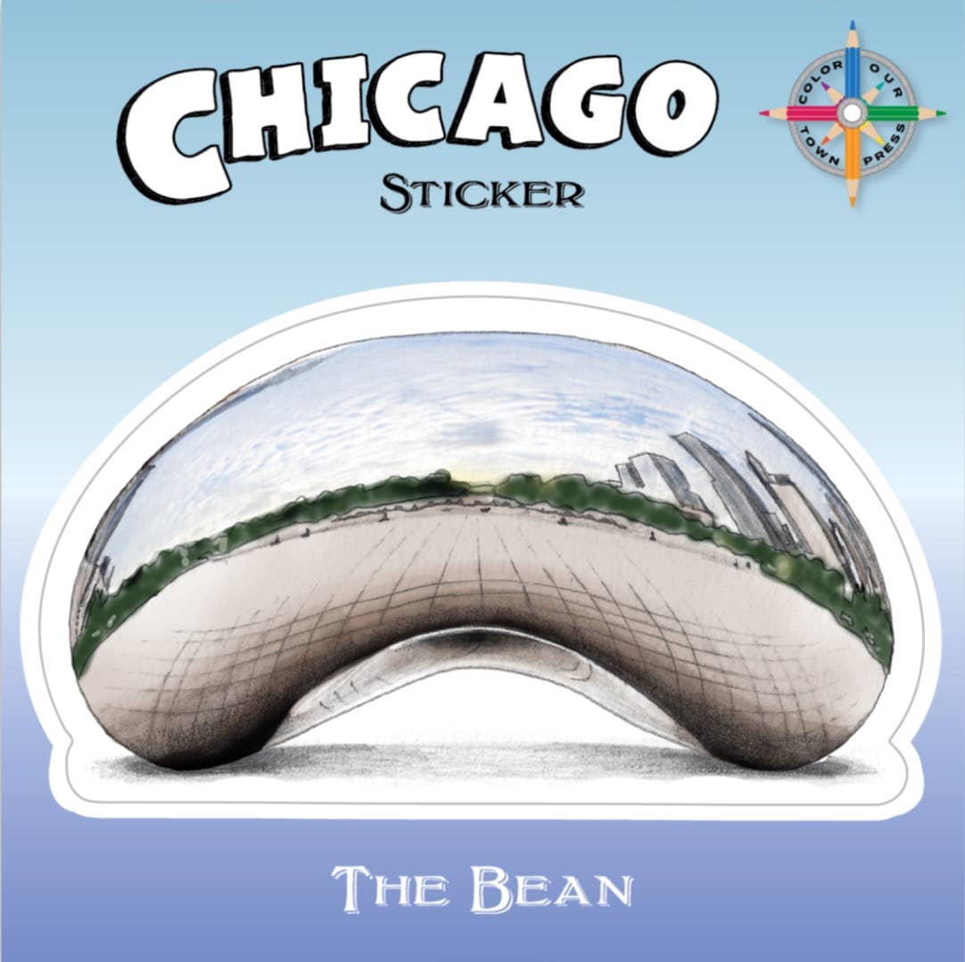 The Bean  Sticker