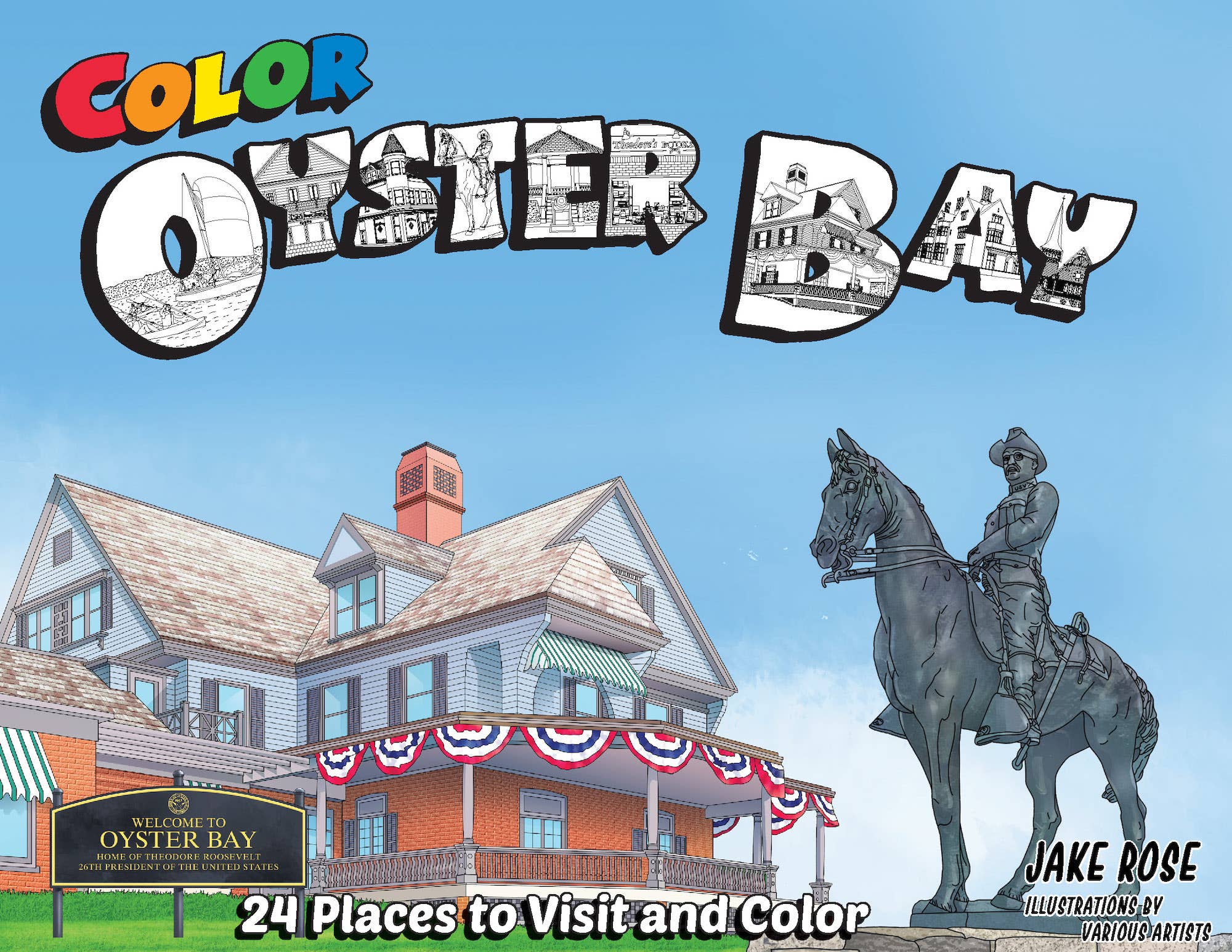 Color Oyster Bay coloring book