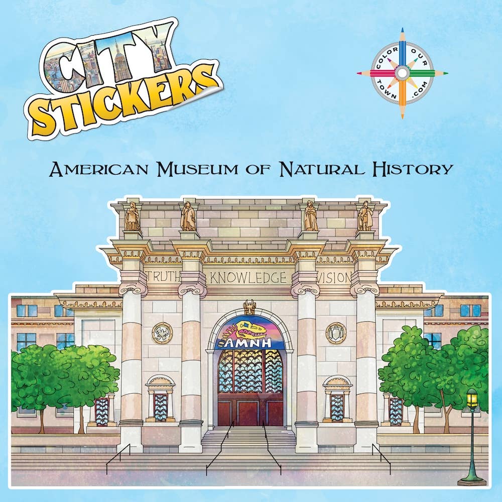 American Museum of Natural History  Sticker