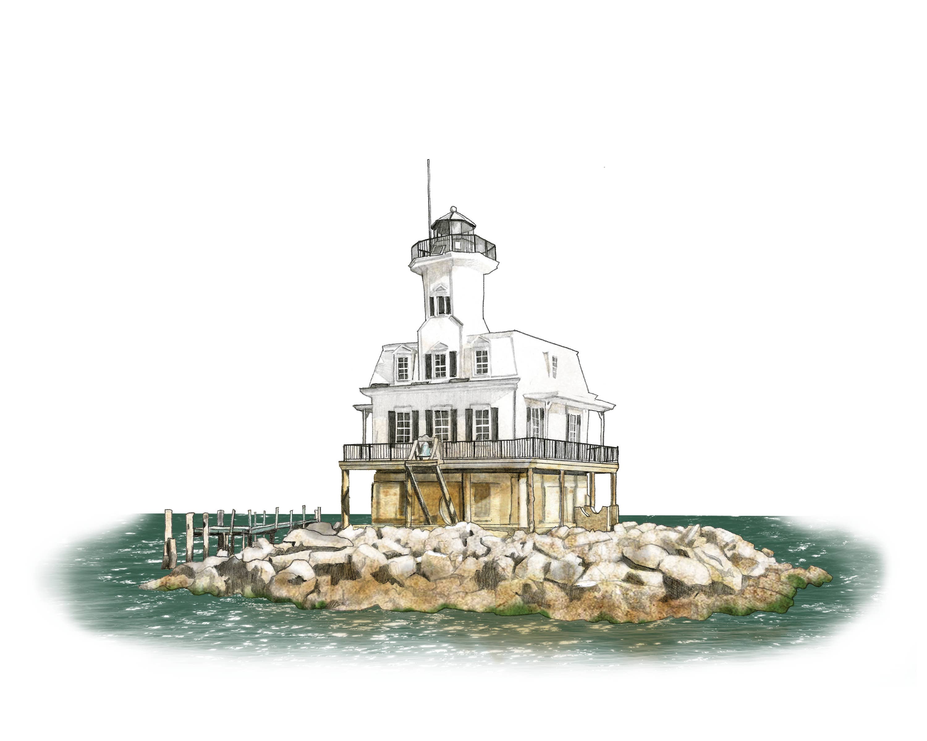 Bug Lighthouse  Art Print