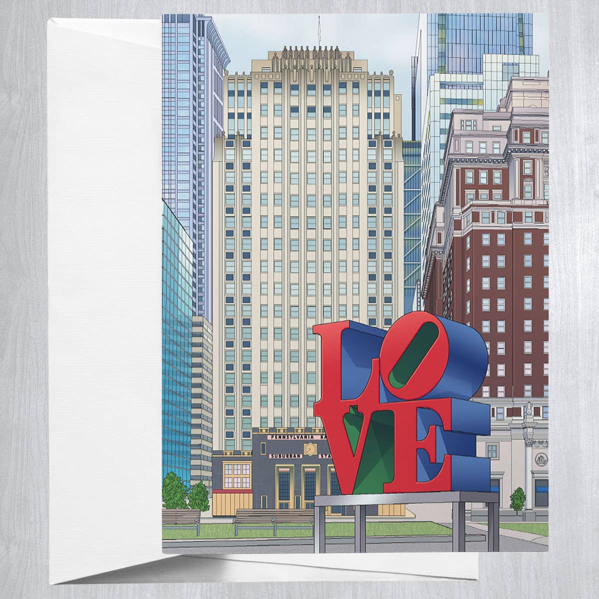 LOVE Park  Greeting Card