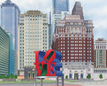 Love Park  Art Print