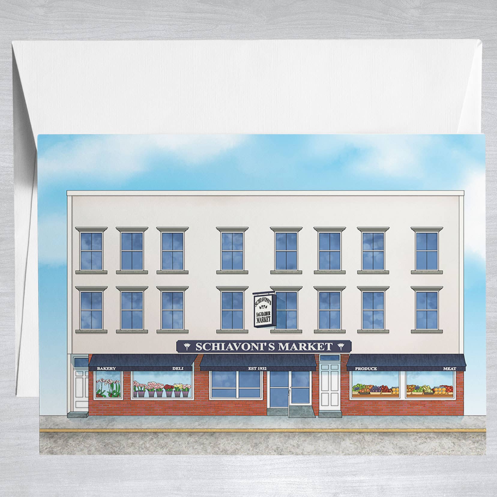 Schiavoni's Market  Greeting Card