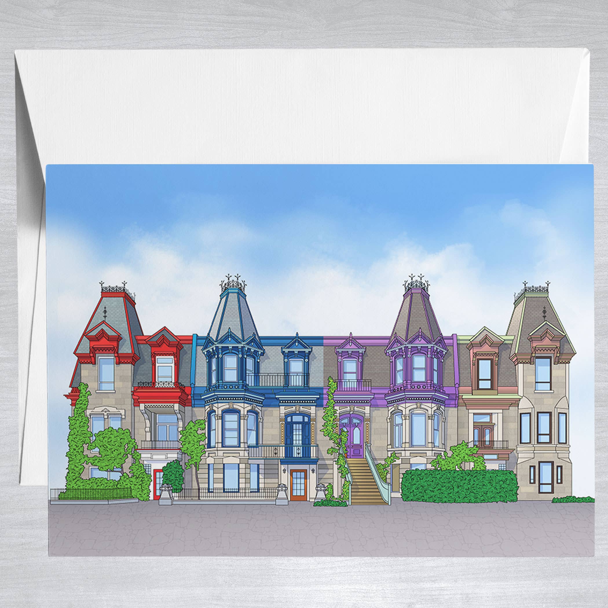 Square St. Louis  Greeting Card