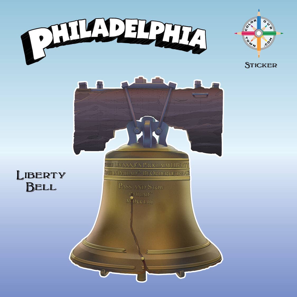 Liberty Bell  Sticker