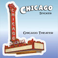 Chicago Theatre  Sticker