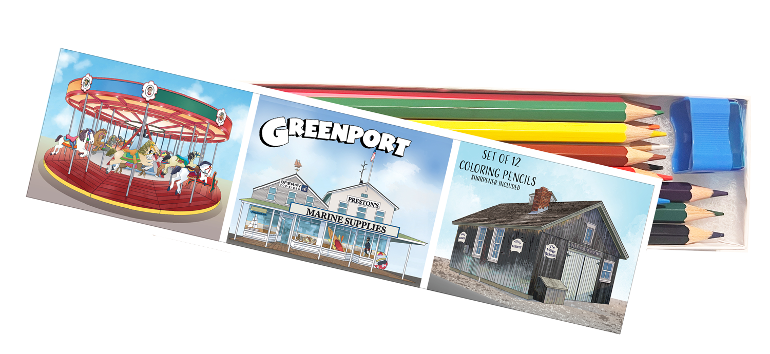 Greenport Coloring Pencil Set