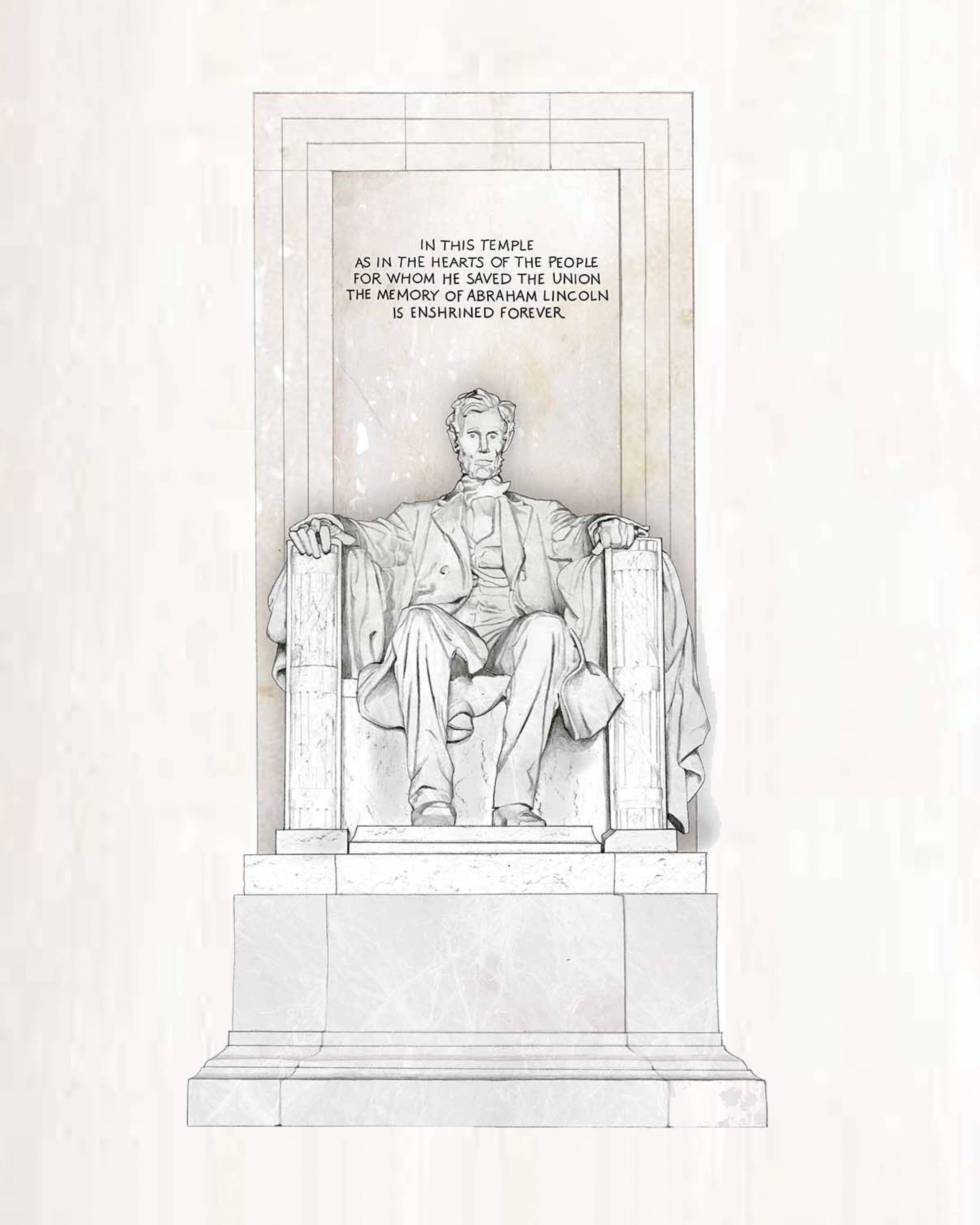 Lincoln Memorial  Art Print