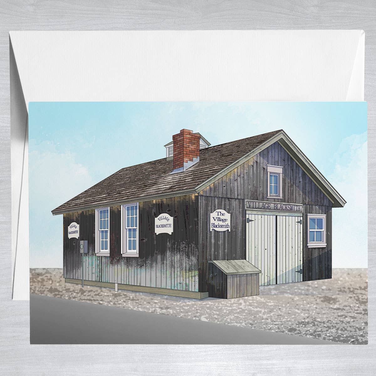 Greenport Blacksmith  Greeting Card