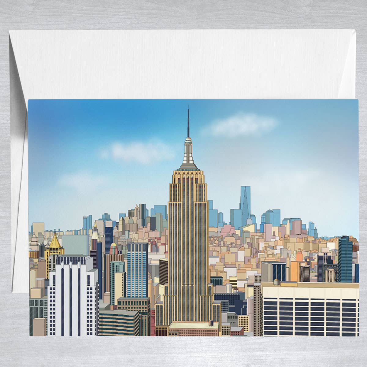 Empire State Building  Greeting Card