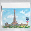 Paris Las Vegas   Greeting Card