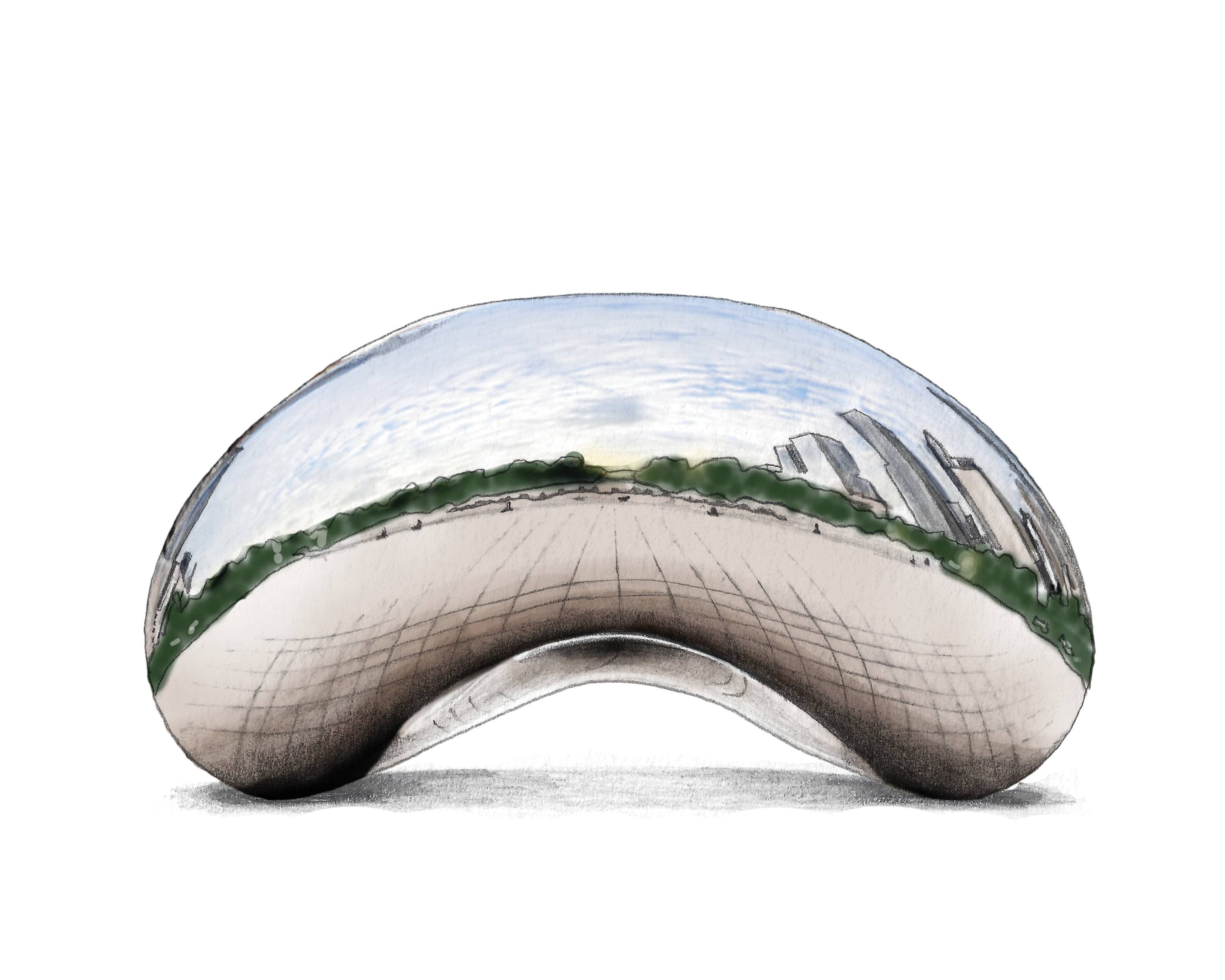 The Bean  Art Print