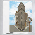 Flatiron Building  Greeting Card