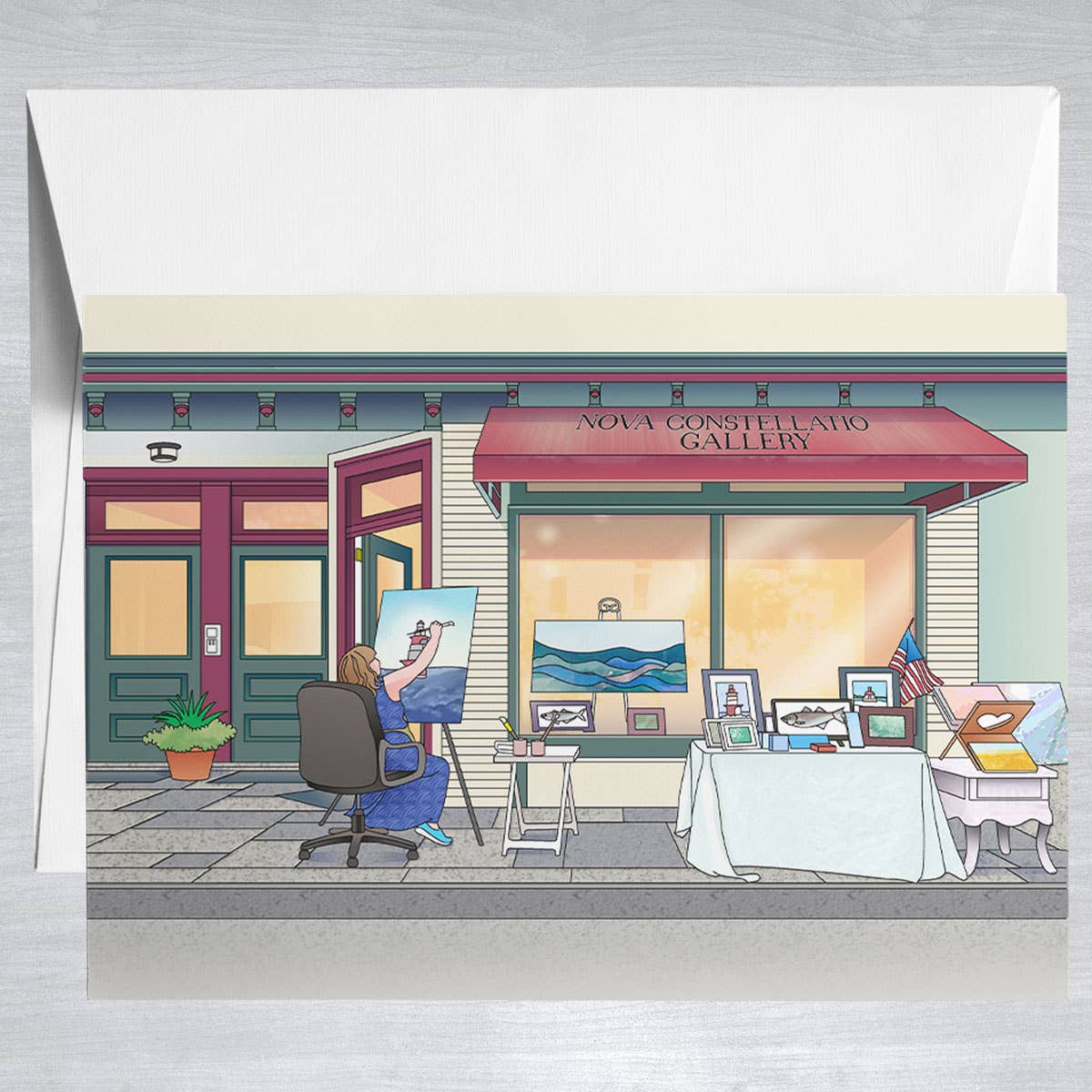 Nova Gallery  Greeting Card