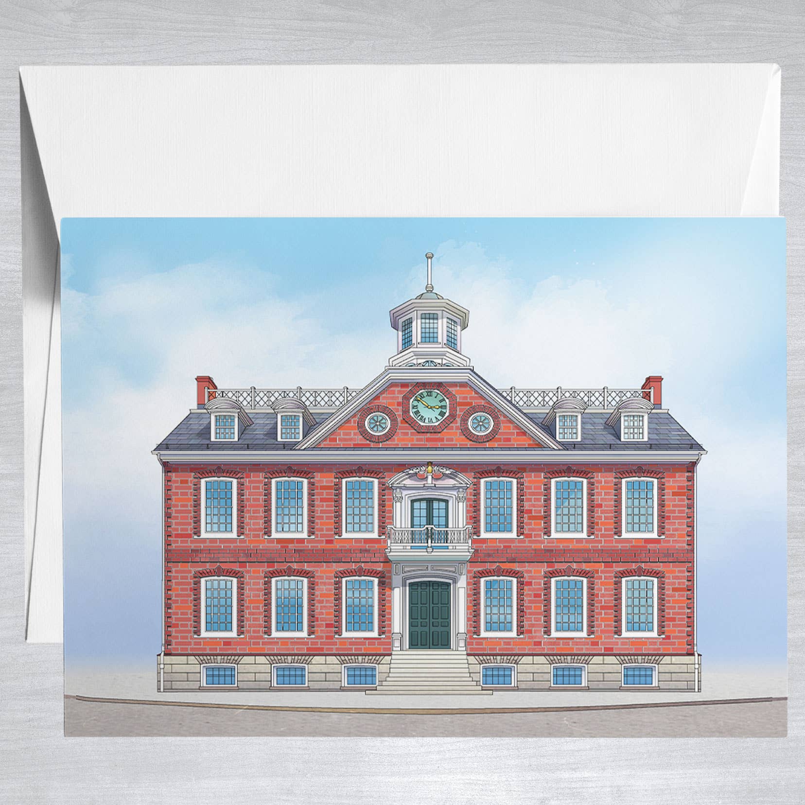 Colony House  Greeting Card