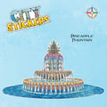 Pineapple Fountain  Sticker