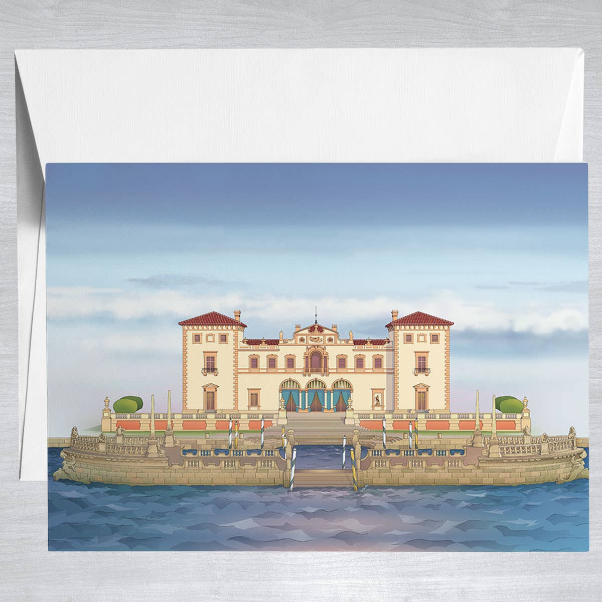 Vizcaya Museum and Gardens  Greeting Card