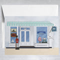 Sag Harbor Wharf Shop  Greeting Card