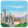 Seattle Skyline  Coaster