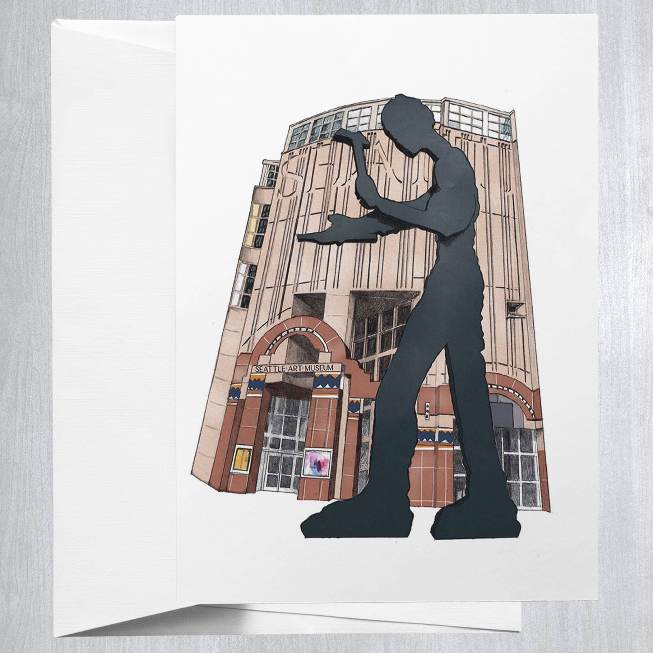 Seattle Art Museum  Greeting Card