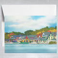 Boathouse Row  Greeting Card