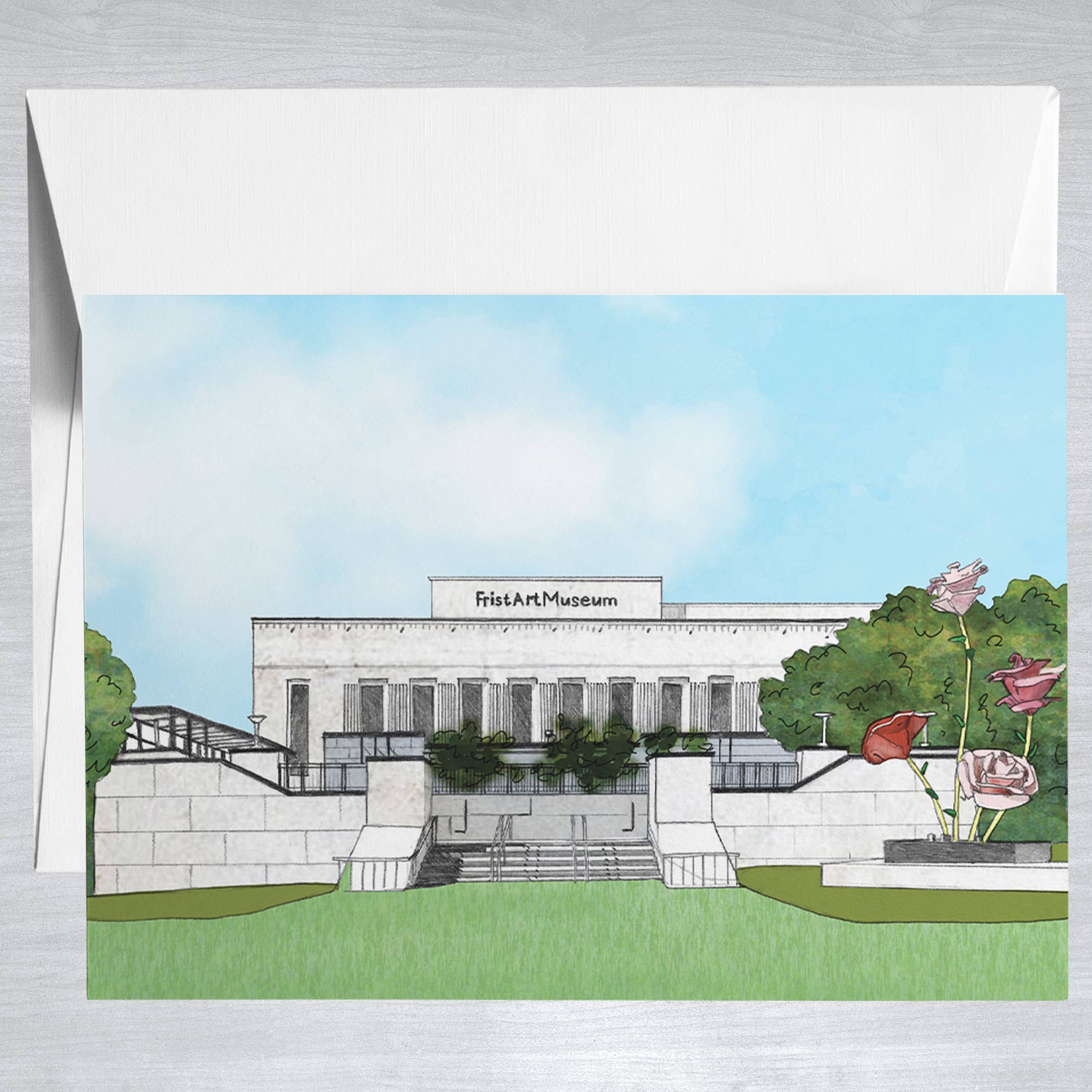 Frist Art Museum  Greeting Card