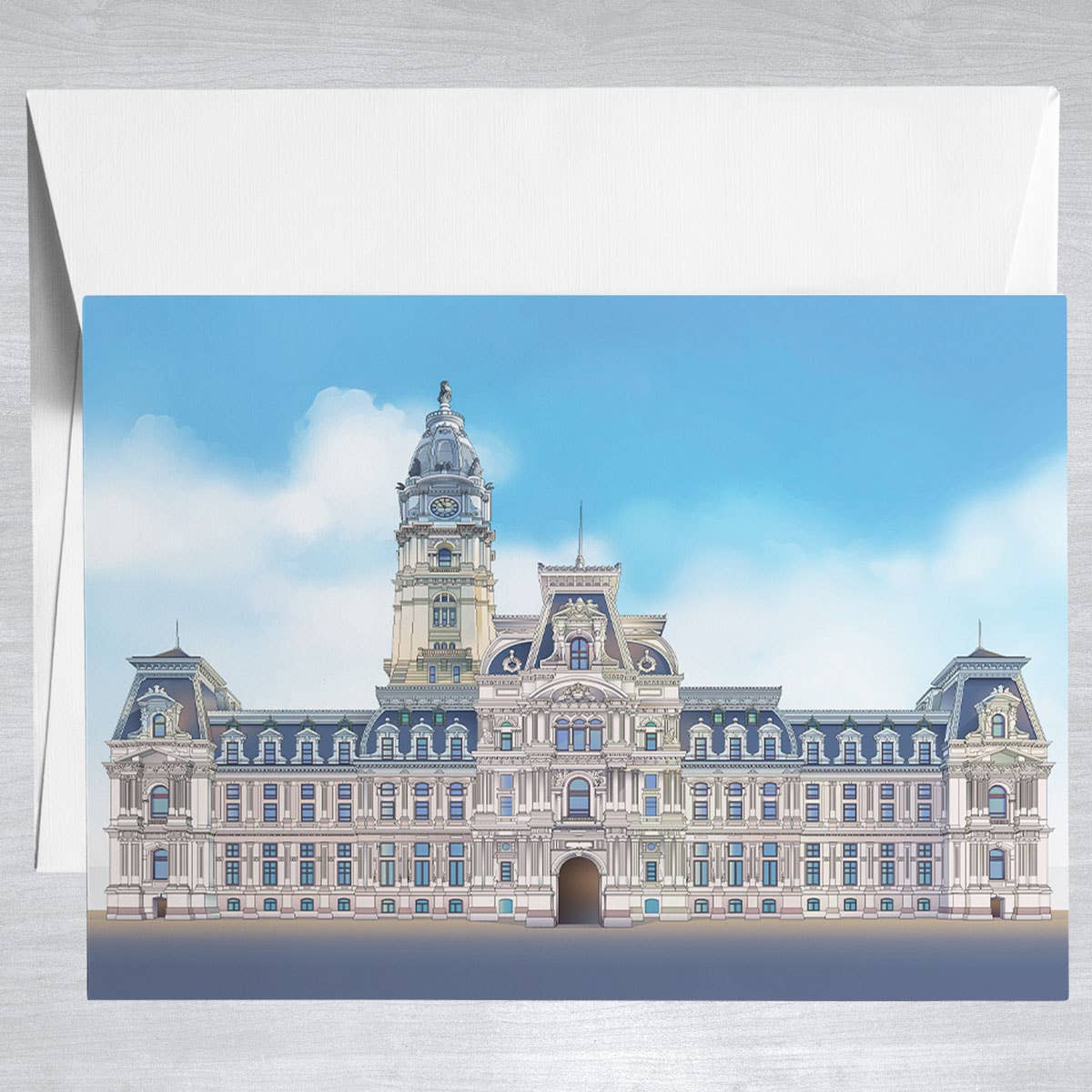 Philadelphia City Hall  Greeting Card
