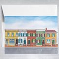 Georgetown Row Houses  Greeting Card