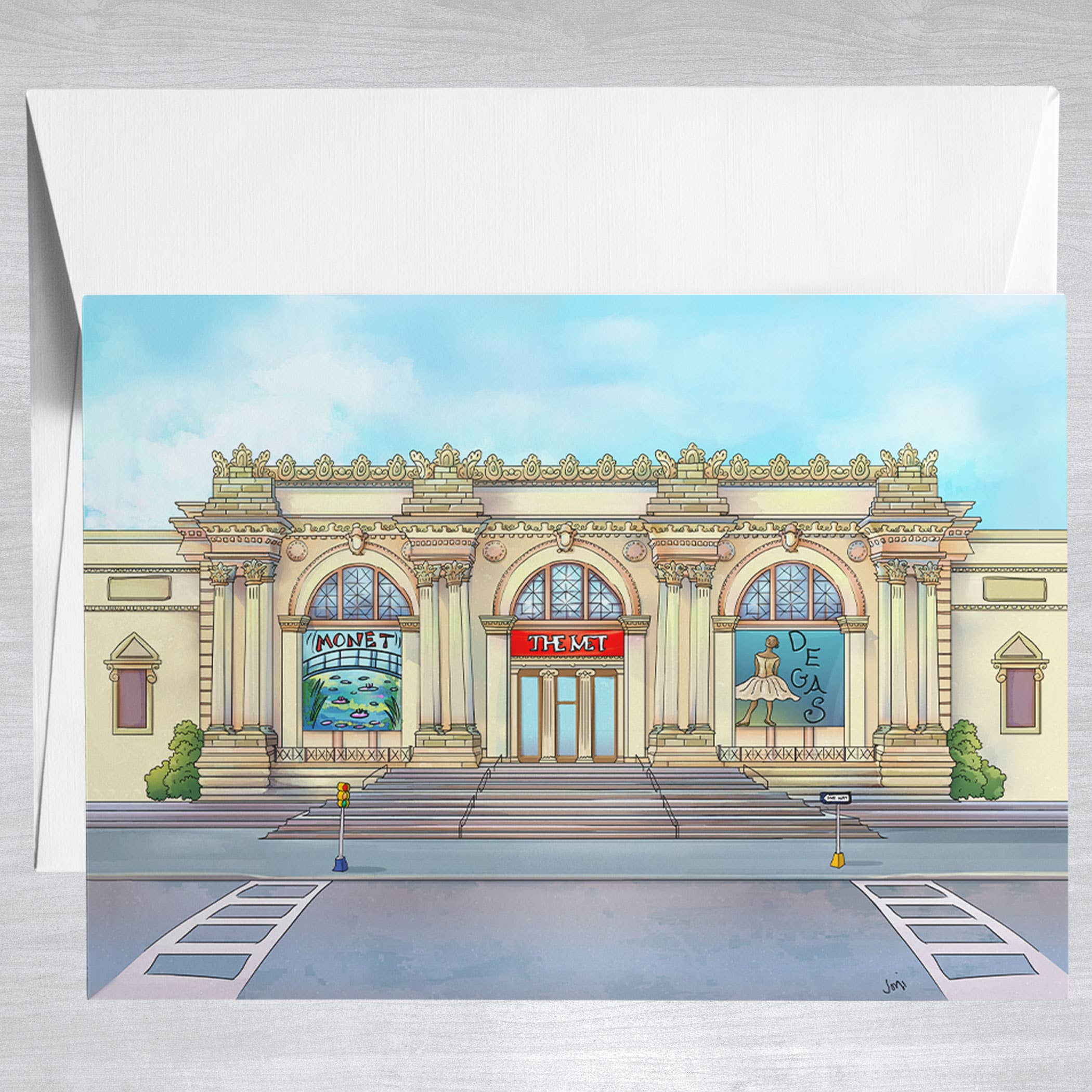 Metropolitan Museum  Greeting Card