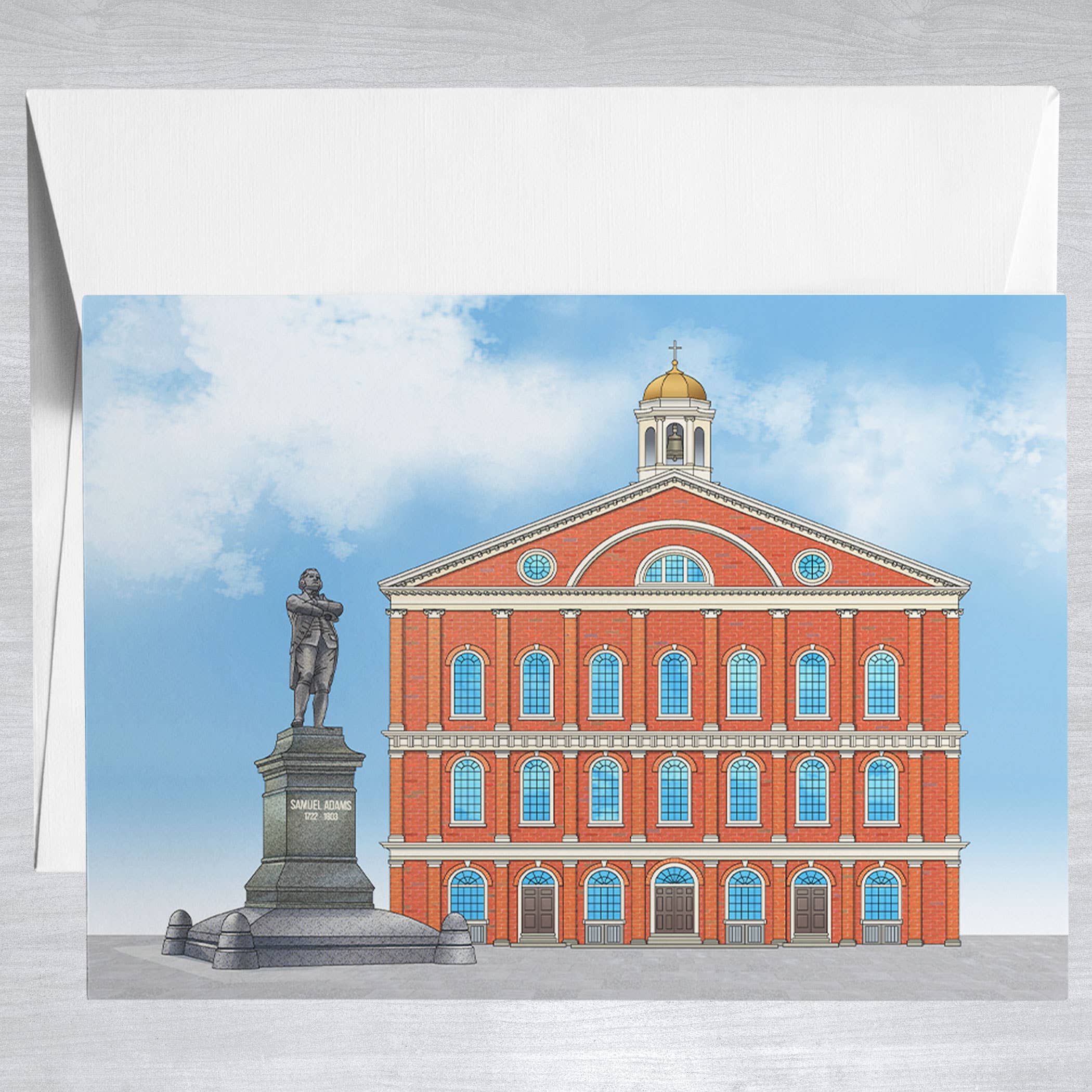 Faneuil Hall  Greeting Card