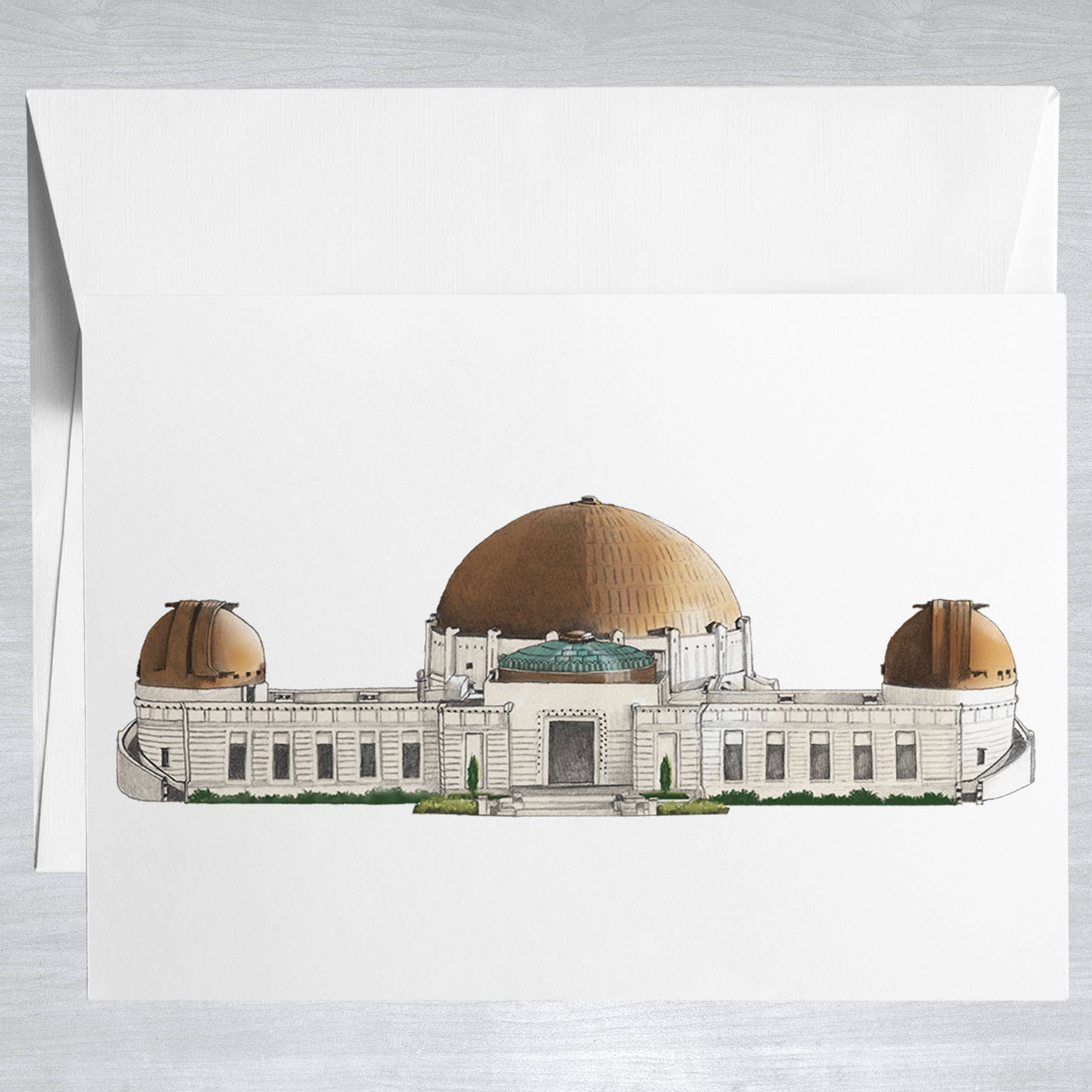 Griffith Observatory  Greeting Card