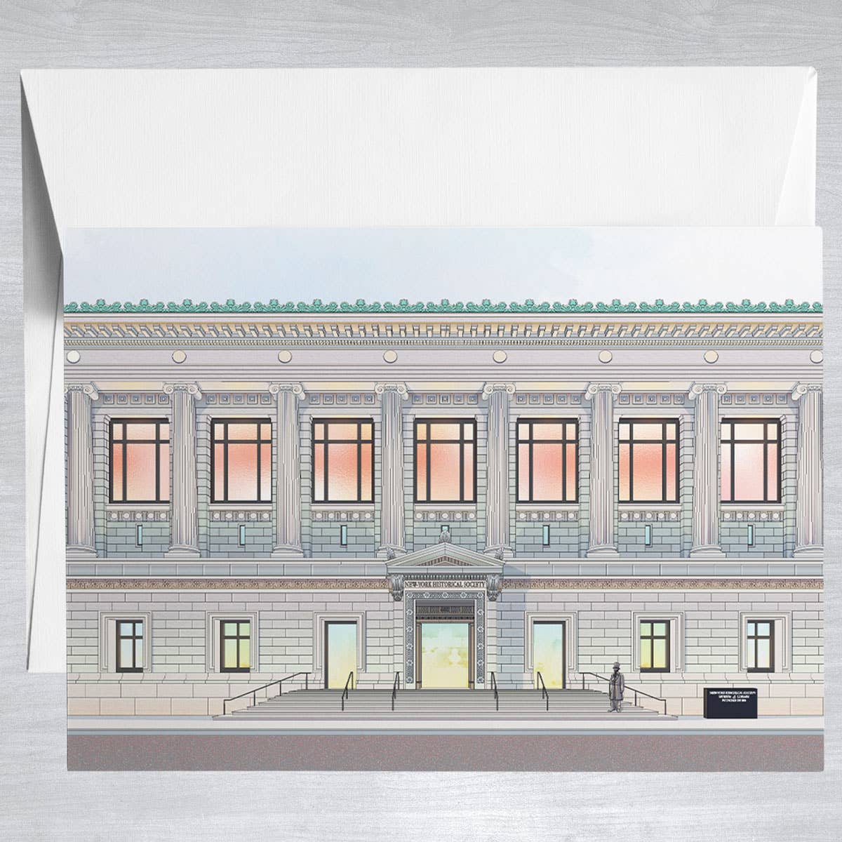 NY Historical Society Museum  Greeting Card