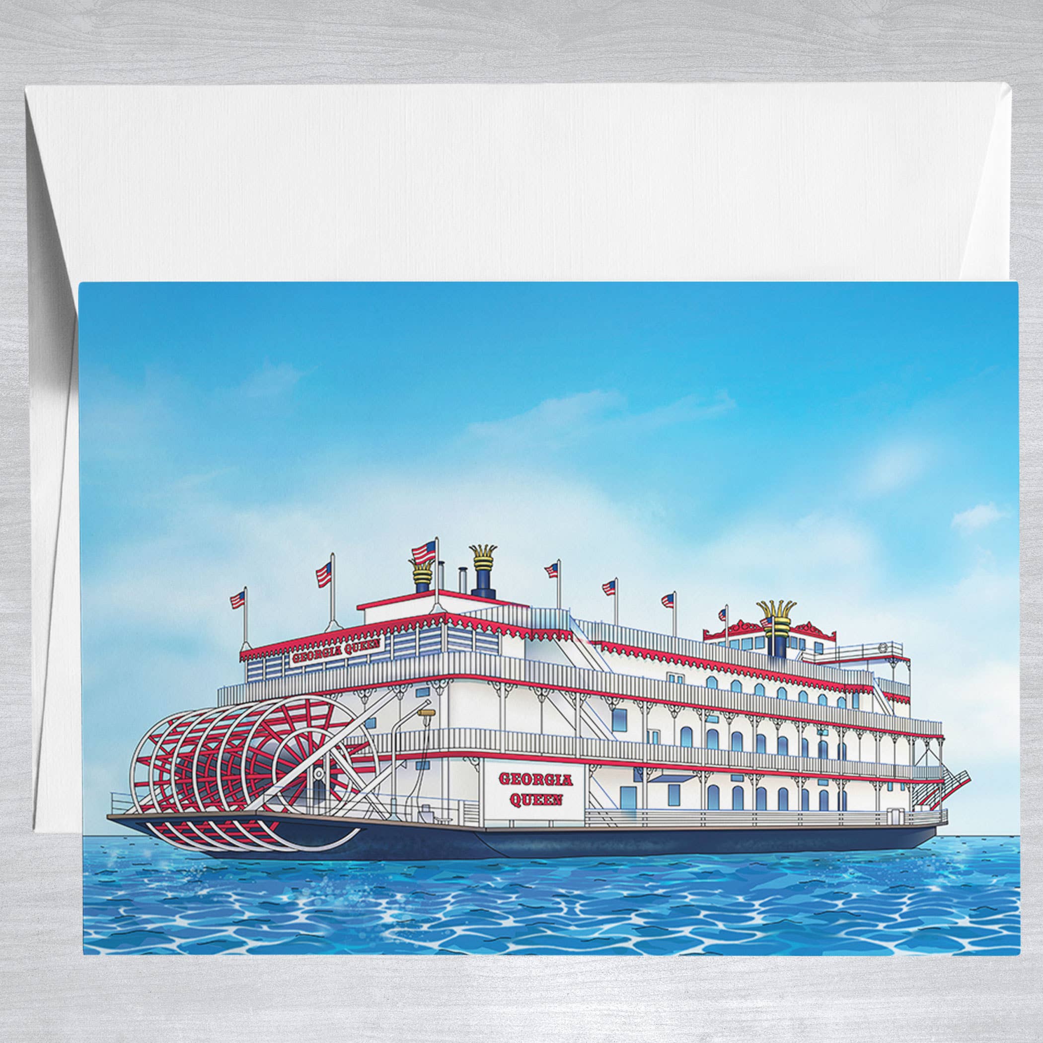 Georgia Queen  Greeting Card