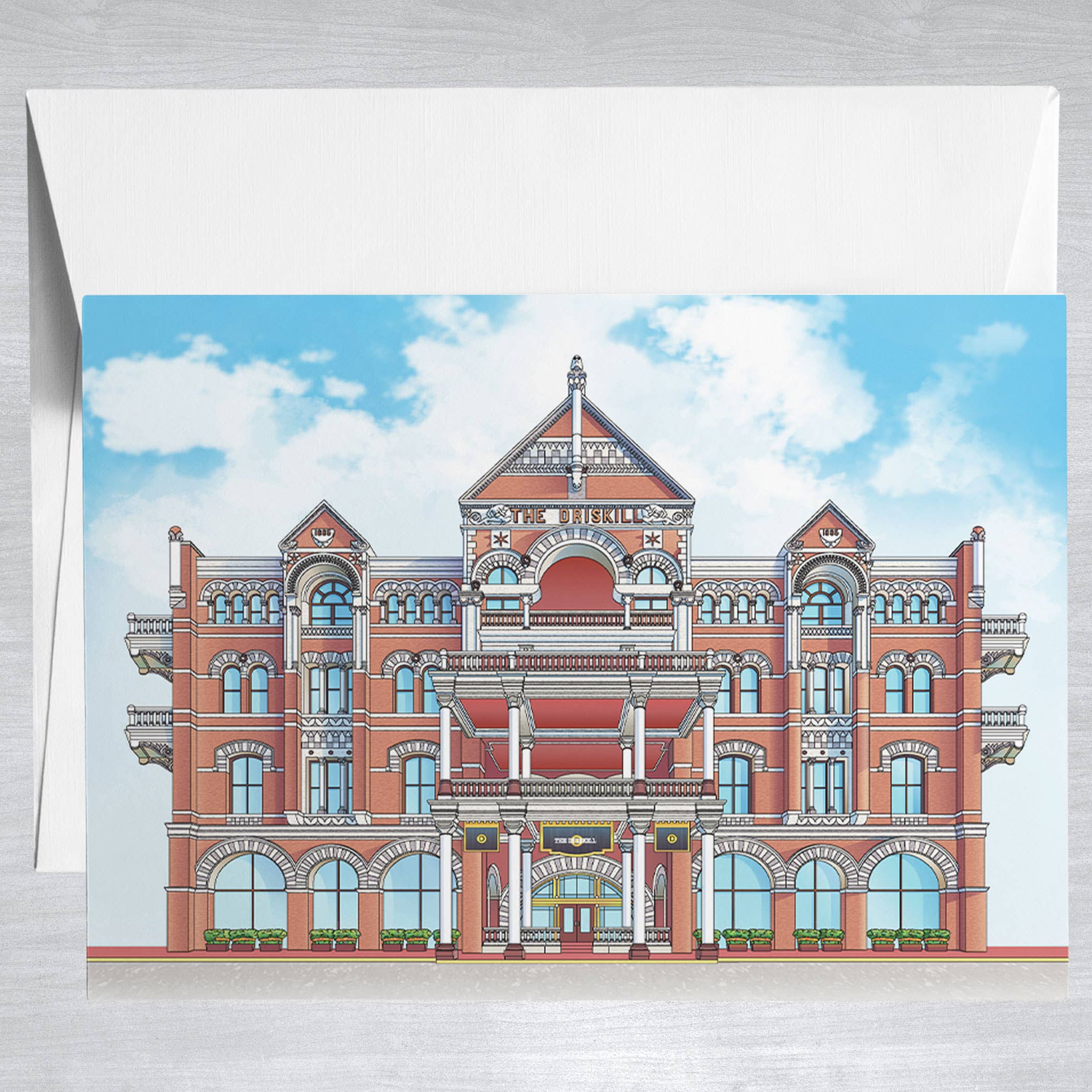 Driskill Hotel  Greeting Card