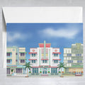 Miami Art Deco District  Greeting Card