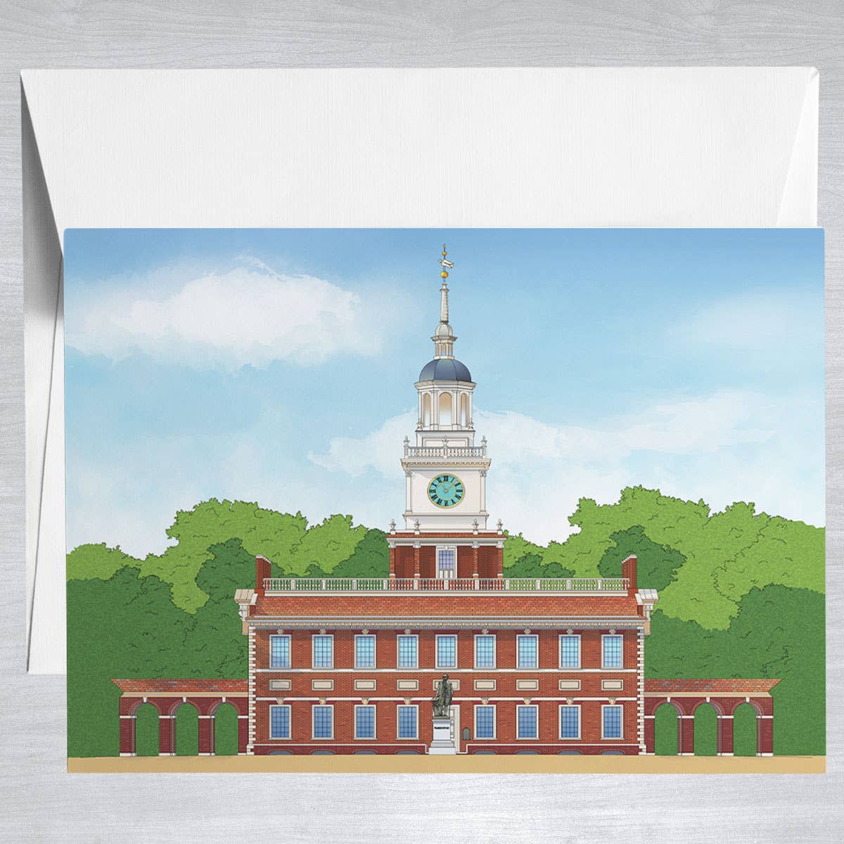 Independence Hall  Greeting Card