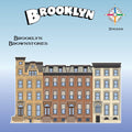 Brooklyn Brownstones  Sticker