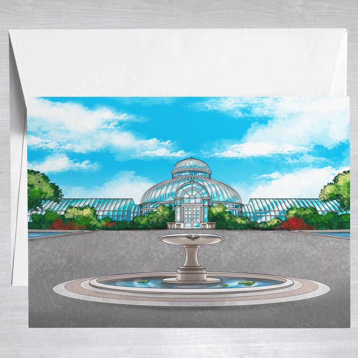 Brooklyn Botanic Garden  Greeting Card